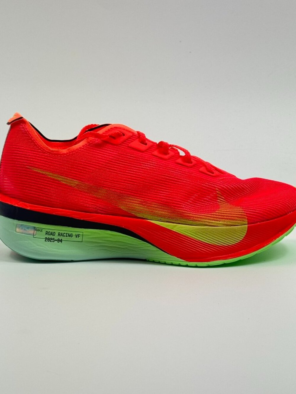 Nike Women's ZoomX Vaporfly Next% 4 'Bright Crimson Lime' HF6412-600 size 7